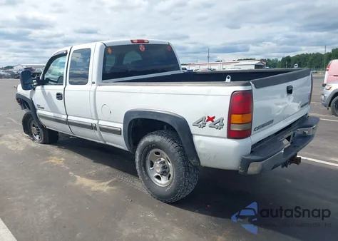 2001 Chevrolet Silverado 2500Hd Ls из США, поврежденный, VIN 1GCHK29181E277231